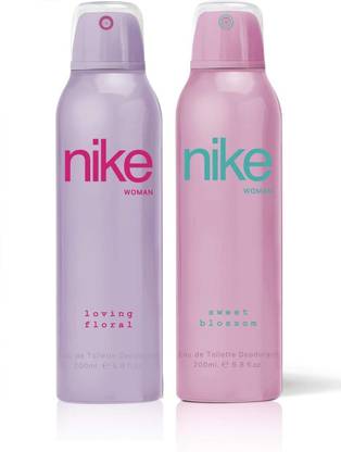 NIKE Woman Deodorant (Loving Floral/Sweet Blossom) Deodorant Spray  -  For Women