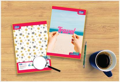 NIHAR CLASSIC SERIES / REJISTER / NOTEBOOK / TUTION COPY / A4 COPY / LONG NOTEBOOK A4 Note Book SINGLE LINE 160 Pages