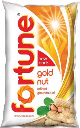 FORTUNE Gold Groundnut Oil Pouch