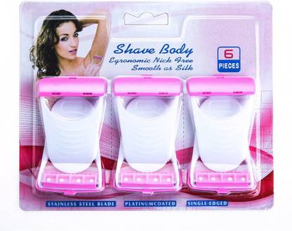 Shihen Disposable Body & Bikini Shaving Razor Hair Removal for Men and Women, Men & Women