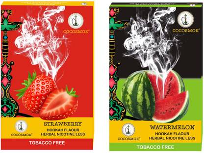 cocosmok HERBAL NICOTINE LESS strawberry water melon Hookah Flavor