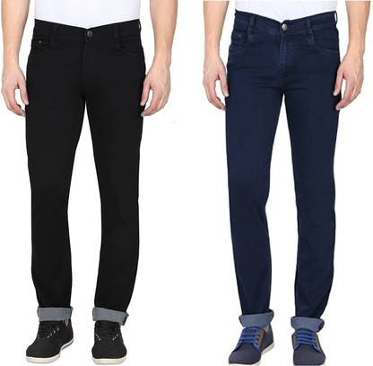 Regular Men Black, Blue Jeans