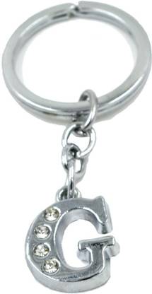 AFH Stylish Letter G Simple Alphabet Key Ring Key Chain Key Chain