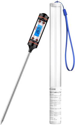TREXEE Kitchen Thermometer Digital Multi-Functional with Instant Read, Cooking, 5.9 inch Long Probe, Backlit LCD Screen for Food, Food Thermometer Food Digital Thermometer Cooking Thermometer Instant Read Thermocouple Kitchen Thermometer