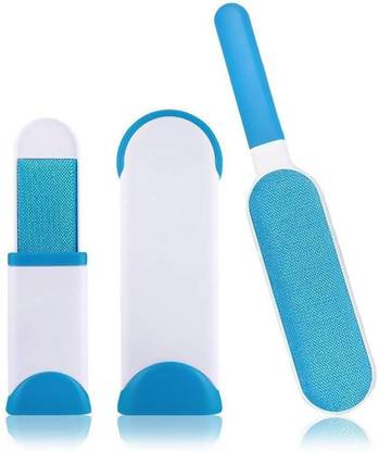 Nightstar Pet Fur remover for Hair Clothes with Self Cleaning Base Brush Lint Roller