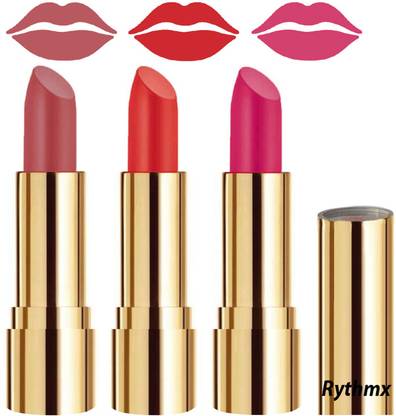 RYTHMX Smooth Creme Matte Lipstick for Girls Bold Colors in Just One Swipe Code no-689