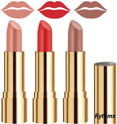 RYTHMX Smooth Creme Matte Lipstick for Girls Bold Colors in Just One Swipe Code no-916