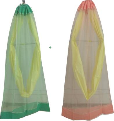 RSV Cotton Kids Washable cradle mosquito net with zip Mosquito Net