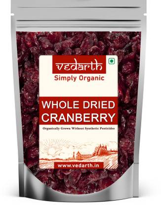 Vedarth Premium Whole Dried Cranberries Cranberries