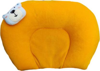 Mega Style Mustard Seeds, Polyester Fibre Solid Baby Pillow Pack of 1