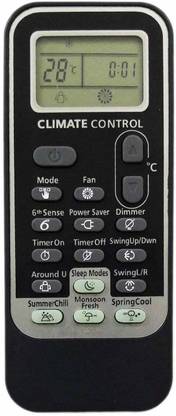 BhalTech VE- 192 Compatible for AC Whirlpool Remote Controller