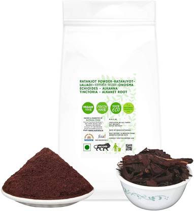 Nutrixia food Ratanjot Root Powder - Ratanjyot-Laljadi – रतनजोत पाउडर-Onosma Echioides - Alkanna Tinctoria - Alkanet Root