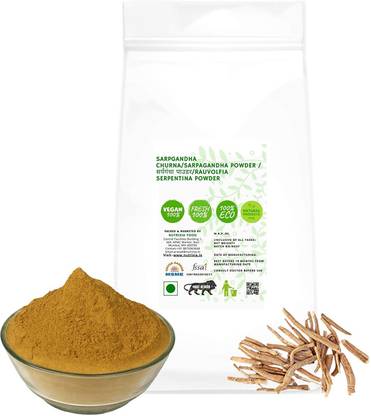 न्यूट्रिक्सिया फूड Sarpgandha Churna/Sarpagandha Powder / सर्पगंधा पाउडर/Rauvolfia Serpentina Powder