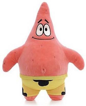 SCOOBA star patrick plush soft toy 35cm  - 35 cm