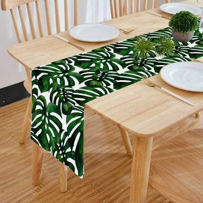 HOMADORN Multicolor 182 cm Reversible Table Runner