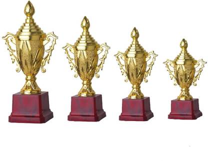 Manya SET OF 4 TROPHY CELEBRATION FOR WINNER 11/9.5/8.5/7.5 INCH Trophy