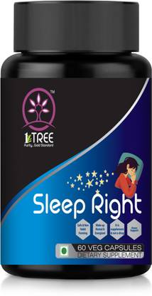 1 Tree Sleep Right Capsules – Sleeping Capsules– Peaceful Sleep 60 Caps