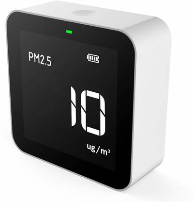 Temtop P10 Air Quality Monitor for PM2.5 AQI Professional Particle Sensor Fine Dust Detector Real Time Display Rechargeable Battery Air Quality Meter