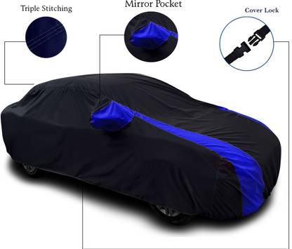 MoTRoX Car Cover For Tata Indica V2 (With Mirror Pockets)