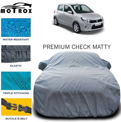 MoTRoX Car Cover For Maruti Suzuki Celerio (With Mirror Pockets)