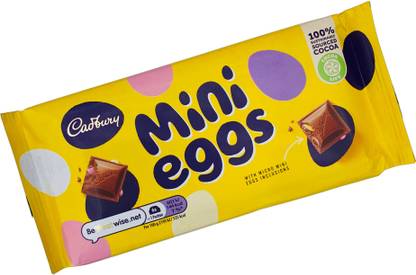 Cadbury Mini Eggs Milk Chocolate 110 g Bars