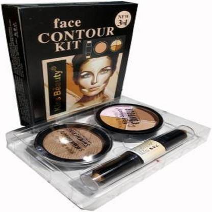 Kiss Beauty Concealer Highlighter Contour Kit Concealer  (3 Items in the set) Concealer