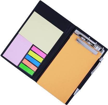 COI Memo Note Pad/Memo Note Book with Sticky Notes & Clip Holder in Diary Style Pocket-size Memo Pad UNRULED 50 Pages