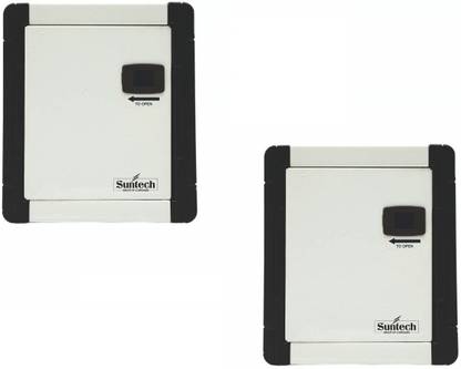Suntech Industries 8 Way SPN Metal Double Door Distribution Board MCB Box - Pack of 2 Distribution Board