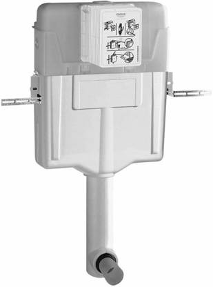Grohe Flushing Concealed Cistern with Push Plat Dual Flush Tank