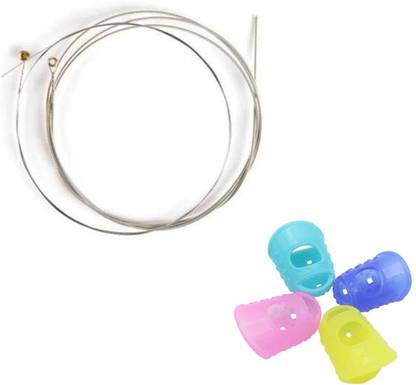 SG MUSICAL Acoustic Guitar String 3rd + 4th Guitar String Guitar Pick Silicon Protectors Guitar String