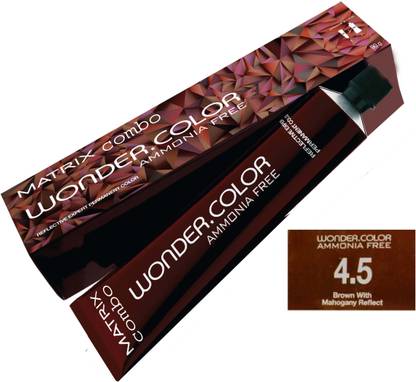MATRIX 4.5 Brown With Mahogany , Wonder Color