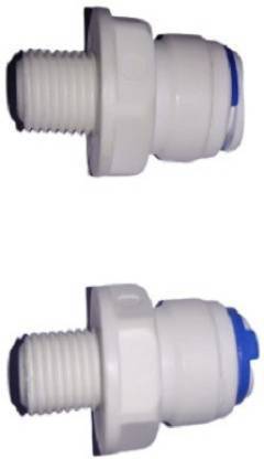 nectar water RO Outer Pre Filter Straight Connector 3/8" Size Tube(Big Size Pipe) x 1/4" Male Thread(Normal Size) Hose Connector Automatic Control Valves