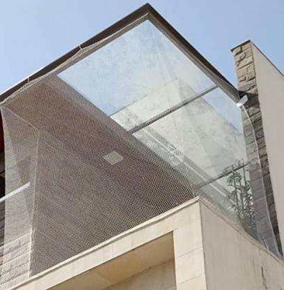 AGK Enterprises Anti-Bird Net for Balcony/Garden with Tying Ropes (3 x 7 ft.) Insect Net