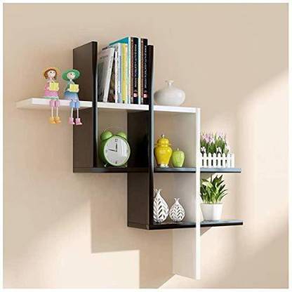 irfanhandicrafts Extra Large Wall Shelves Engineered Wood for Home Decor Your Home and Office Wooden Wall Shelf