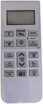 SIDDHI AC Remote with Supercool Function, Compatible with Hitachi AC Remote Control - Old Remote Functions Must be Exactly Same HITACHI Remote Controller