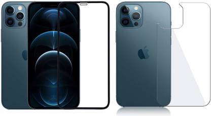 ELEF Front and Back Tempered Glass for Apple Iphone 12 Pro Max