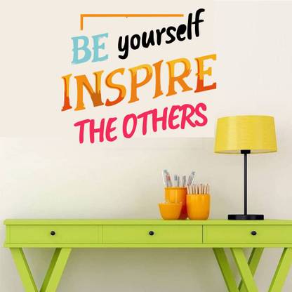 UK INTERIOR DESIGN 76.2 cm "Motivational Quotes"Wall Sticker for Living Room H class room kids room ome Decor Etc_16 Self Adhesive Sticker