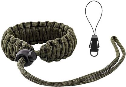Techlife Solutions Braided King Cobra Style Para-cord Camera Strap hand Grip Strap