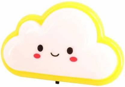 Print Stuff Cloud Shape LED Night Light Plug-in Switch Night Lamp Night Lamp