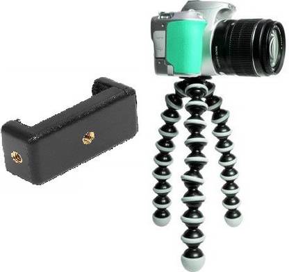 Gentle e kart Flexible Cell Phone Octopus Gorilla Tripod Stand for DSL Smartphones GoPro Action Camera 10- Inch Lightweight Bendable Foldable Waterproof Gorillapod with Mobile Holder Tripod