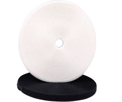 VELCRO Welar Hook and Loop Tape Fasteners Roll, Nylon Fabric (20mm, 5 Meter) Sew-on Velcro