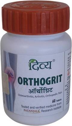 दिव्या फार्मेसी ऑर्थोग्रिट 60 टैब - 1 का पैक