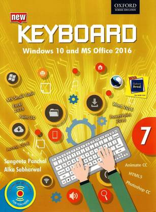 Keyboard Windows 10 and Ms Office 2016 Class 7