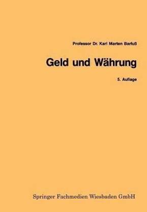 Geld und Waehrung