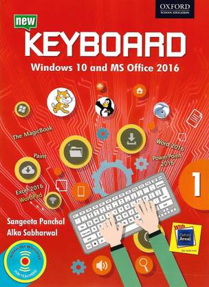 OXFORD,NEW KEYBOARD CLASS - 1 ( WINDOWS 10 AND MS OFFICE 2016 )
