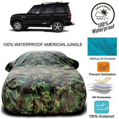 Yuniek Car Cover For Mahindra Scorpio (With Mirror Pockets)