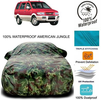 Elegance Car Cover For Chevrolet Tavera (With Mirror Pockets)