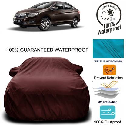 EverLand Car Cover For Honda City i-Dtec (With Mirror Pockets)
