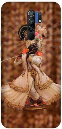 UMPRINT Back Cover for Poco M2/MZB9922IN Lord krishana Ji Printed Back Cover