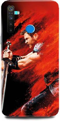 MP ARIES MOBILE COVER Back Cover for Realme 5i, RMX2030,Thor,Hammer,Avenger,Marvel,Superhero,Comic,avengers,end,game,